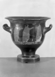 An Attic (Greek) bell krater (wine bowl)