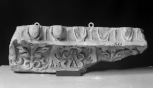Fragment of the enriched abacus of a Corinthian or Composite capital 