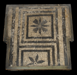 Fragment of mosaic floor pavement
