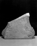 Fragment of the side-leg of a Roman seat or bench