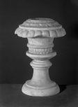 Fragment of the pedestal of a large marble vase 