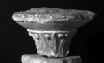 Section of the base(?) of a Roman candelabrum or decorative shaft