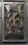 Cast of a fragment of foliage ornament from a soffit 