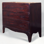 Chest of drawers, English, unknown maker, c.1790-1800