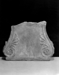 Fragment of the side-leg of a Roman seat or bench 