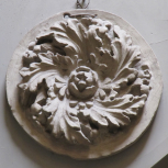 Cast of a rosette from the Piazza del Campidoglio, Rome