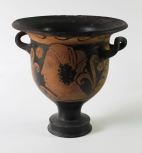 An Apulian (Greek) bell krater (wine bowl)