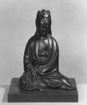 Chinese figure of Kuanyin (Goddess of Mercy), Ching Dynasty (17th to 18th century)