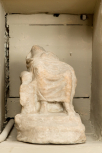 Fragmentary statue of the enthroned Jupiter