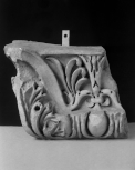 Fragment of an unidentified Roman Composite pilaster capital, perhaps from the Villa Adriana at Tivoli. 