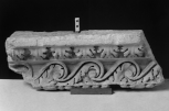 Fragment of the enriched moulding of a coffered ceiling(?)
