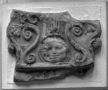 Fragment of a Roman tile-end or antefix