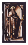 Saint Paul, stained glass panel, German, early 17th century 