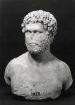 Roman bust of a man of the Antonine age