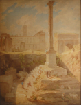 View of the Forum with the Column of Phocas