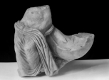 Fragment of a Graeco-Roman statuary group: a Nereid riding on a sea creature