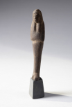 An ancient Egyptian ushabti figure.