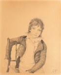 Portrait of George Soane aged 13 