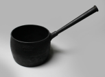 8-pint cast-iron Kenrick saucepan, early 19th century