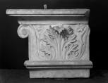 LEFT SIDE OF A COMPOSITE PILASTER CAPITAL (?)