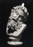 Roman head of a sleeping Pan