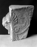 Fragment of a large Roman altar or statue group(?) base