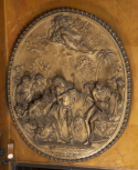 Oval bas relief of the ‘Judgement of Midas’, 1776