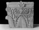 Fragment of a Roman composite pilaster capital. 