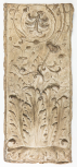 Cast of a pilaster panel with arabesque ornament, perhaps from the Arch of the Argentarii