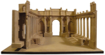 Model for the Bank of England, London, Lothbury Court,designed by Sir John Soane, c.1797