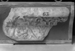 Fragment of the top of second fascia of an architrave (?)