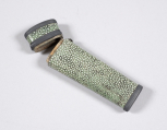 A shagreen case for architectural drawing instruments, with the initials ‘JS’ [John Soane]