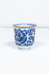 Blue and white tea cup (with saucer B16)