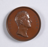 'Soane Medal', bronze version presented to Sir John Soane by the Architects of England, 1835