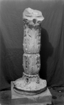 Foliate base, shaft and lower part of an Antique fountain 