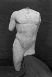 Torso of a statuette of the doryphoros (spear-bearer) after Polykleitos
