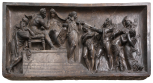Relief depicting ‘Caractacus before Claudius’