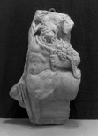 Fragment from a Roman bacchic sarcophagus depicting a centaur