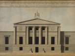 Elevation of a design to render the House of Lords more commodious, 1794