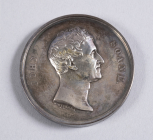 'Soane Medal', silver version presented to Sir John Soane by the Architects of England, 1835