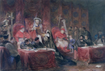 The Trial of Queen Katharine (from Shakespeare's Henry VIII, Act 2, Scene 4), c.1833