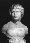 Bust of a young man of the Antonine age
