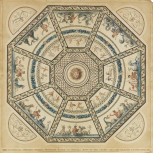 The celebrated mosaic pavement found at Otricoli and now in the Grand circular Saloon of the Vatican