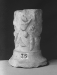Lower section of a candelabrum or decorative shaft