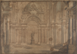 An Architectural Composition (Design for Theatrical Scenery)