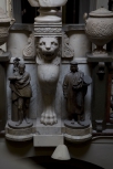 Lion monopodium pedestal to the Chantrey bust of John Soane