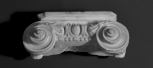 Capital of an Ionic pilaster or engaged column