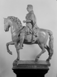 Model for an equestrian statue of King George III