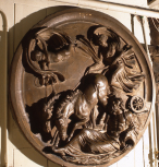 Relief, 'Evening', as used by Soane in the Lothbury Court, Bank of England